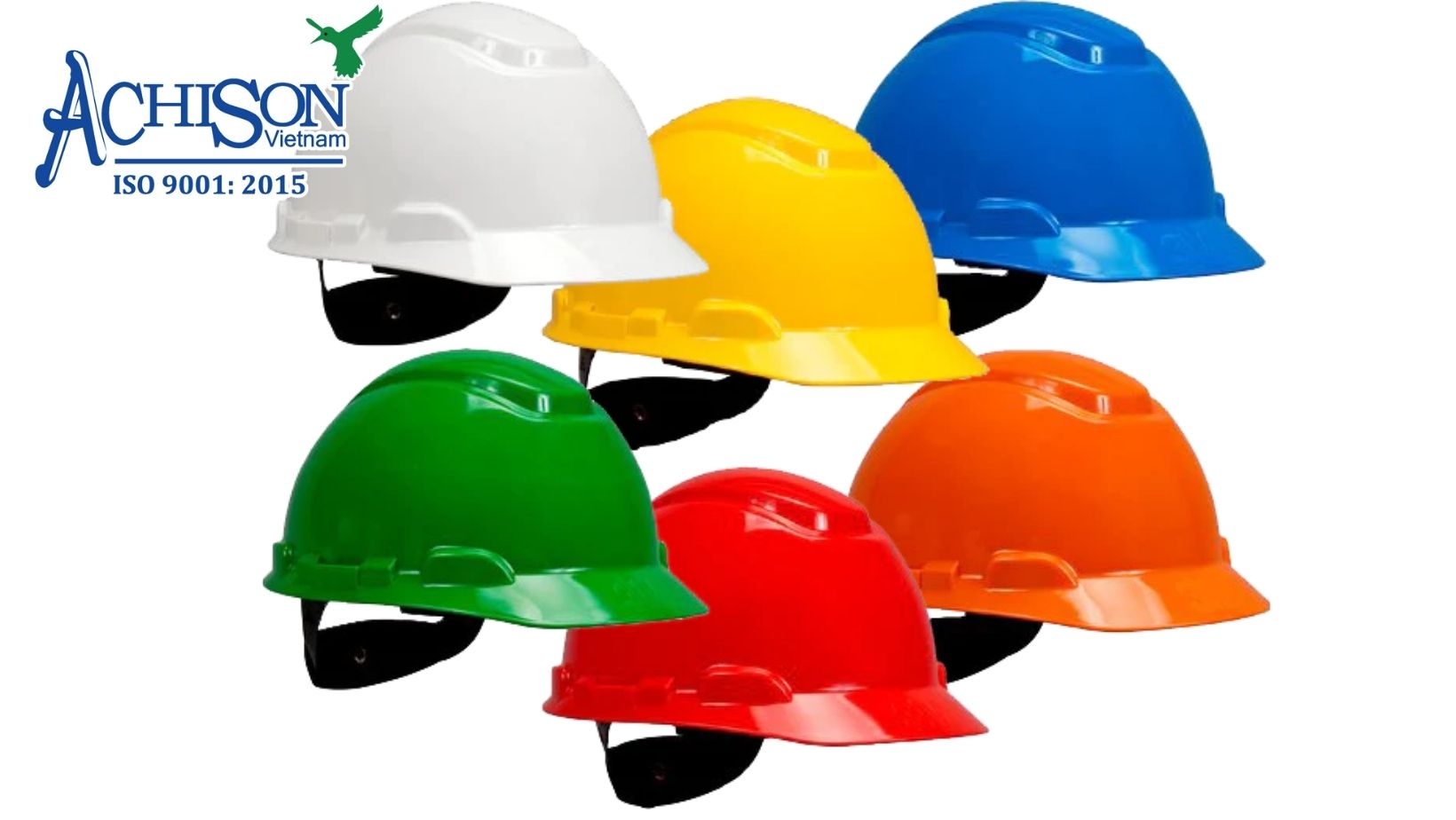 Những sản phẩm nón bảo hộ do nhà phân phối 3M tại Tiền Giang uy tín ACHISON cung cấp