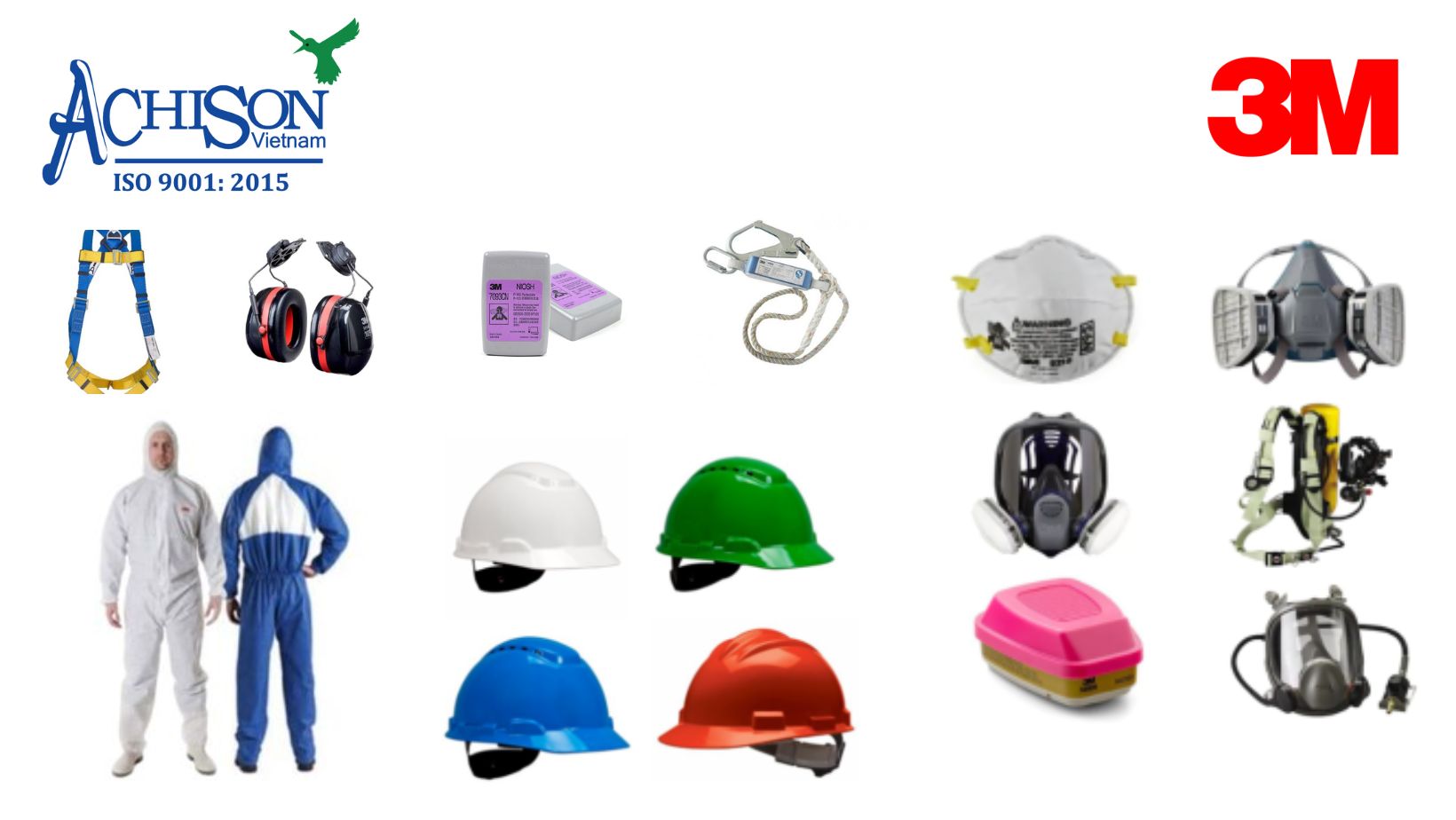 ACHISON cam kết mang đến những sản phẩm 3M chính hãng, chất lượng nhất cho khách hàng Hồ Chí Minh