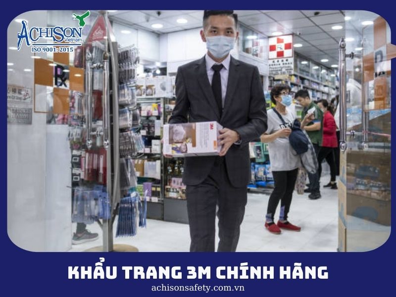 Khau trang 3M chinh hang