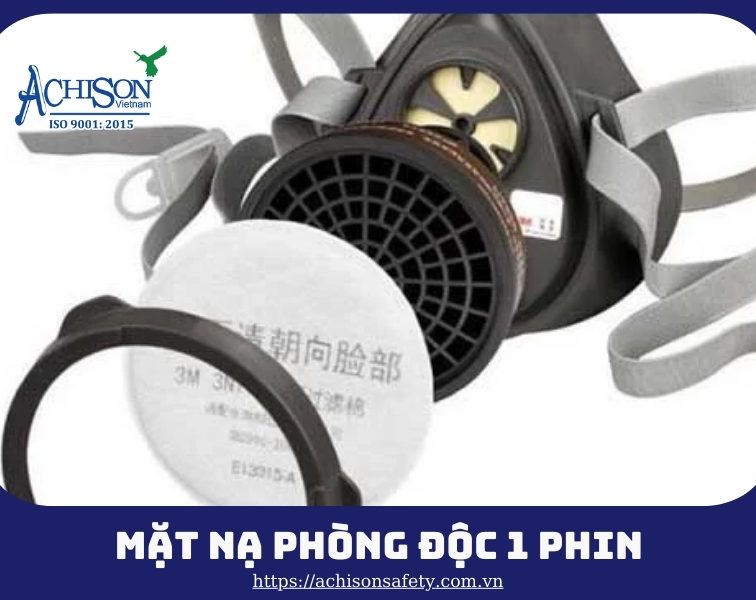 Mặt nạ phòng độc 1 phin