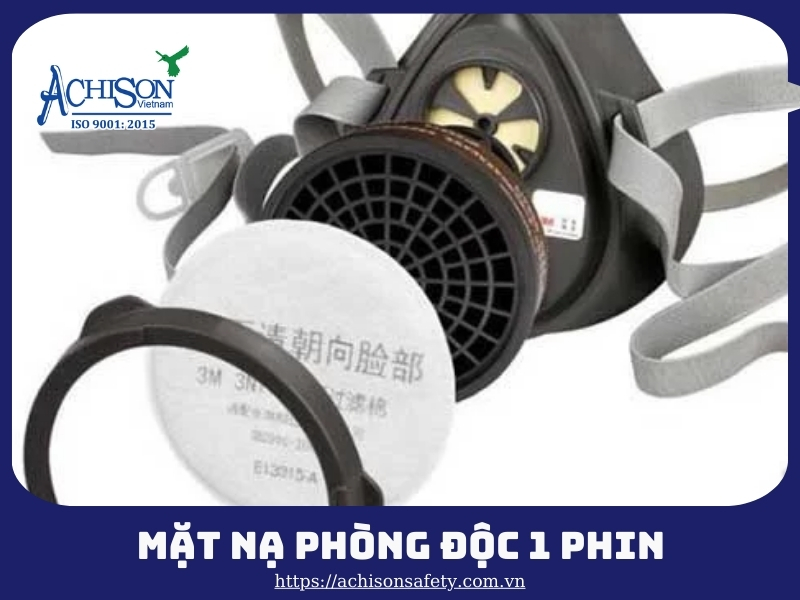 Mặt nạ phòng độc 1 phin