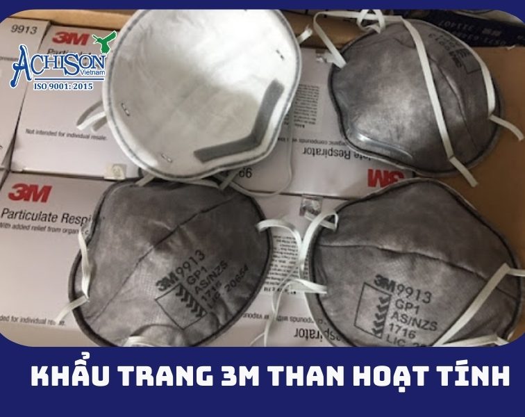 Khẩu trang 3M than hoạt tính