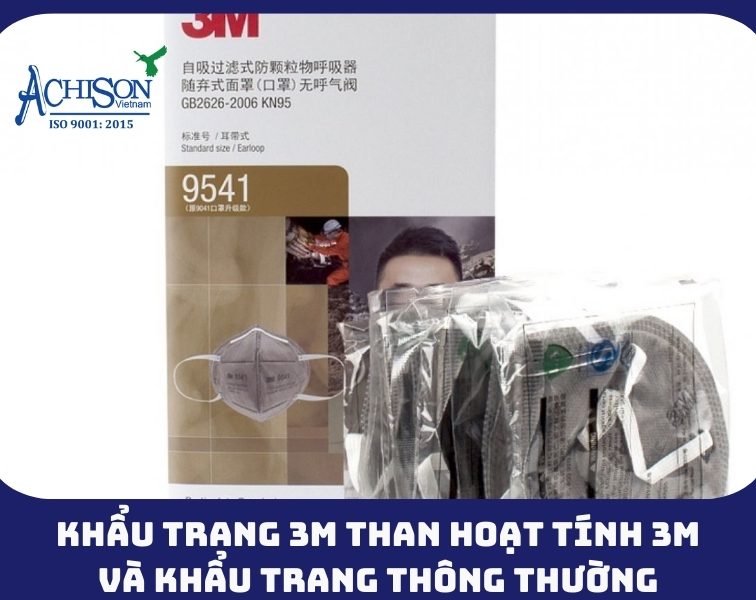 Khẩu trang 3M than hoạt tính