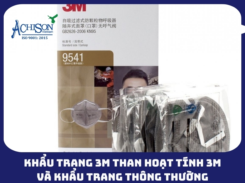 Khẩu trang 3M than hoạt tính