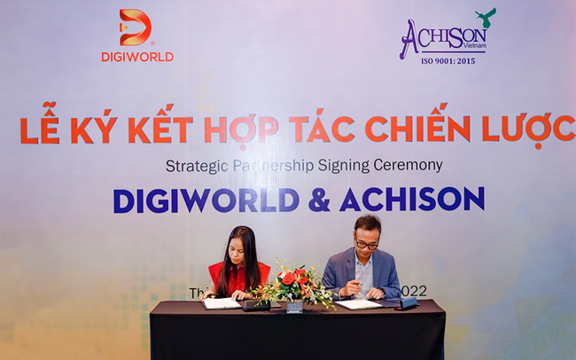 Achison ký kết hợp tác chiến lược với công ty cổ phần Thế Giới Số
