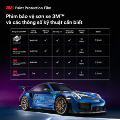 PPF 3M - Màng Bảo Vệ Cho Sơn Xe Cao Cấp