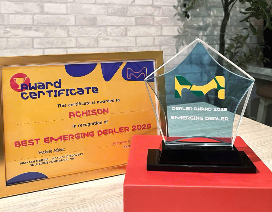 achion vinh du dat giai best emerging dealer 2025 cua tap doan merck 2
